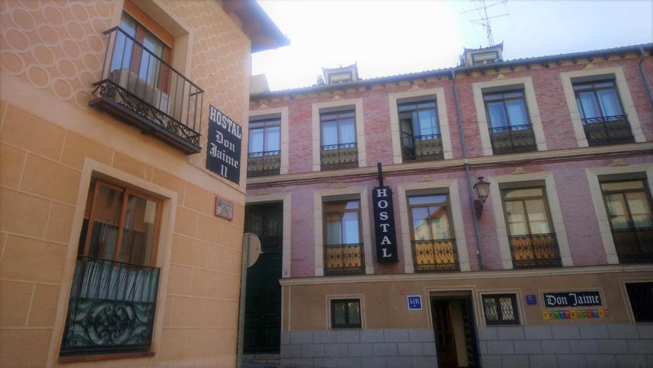 Hostal Don Jaime I Y II Segovia Exterior photo